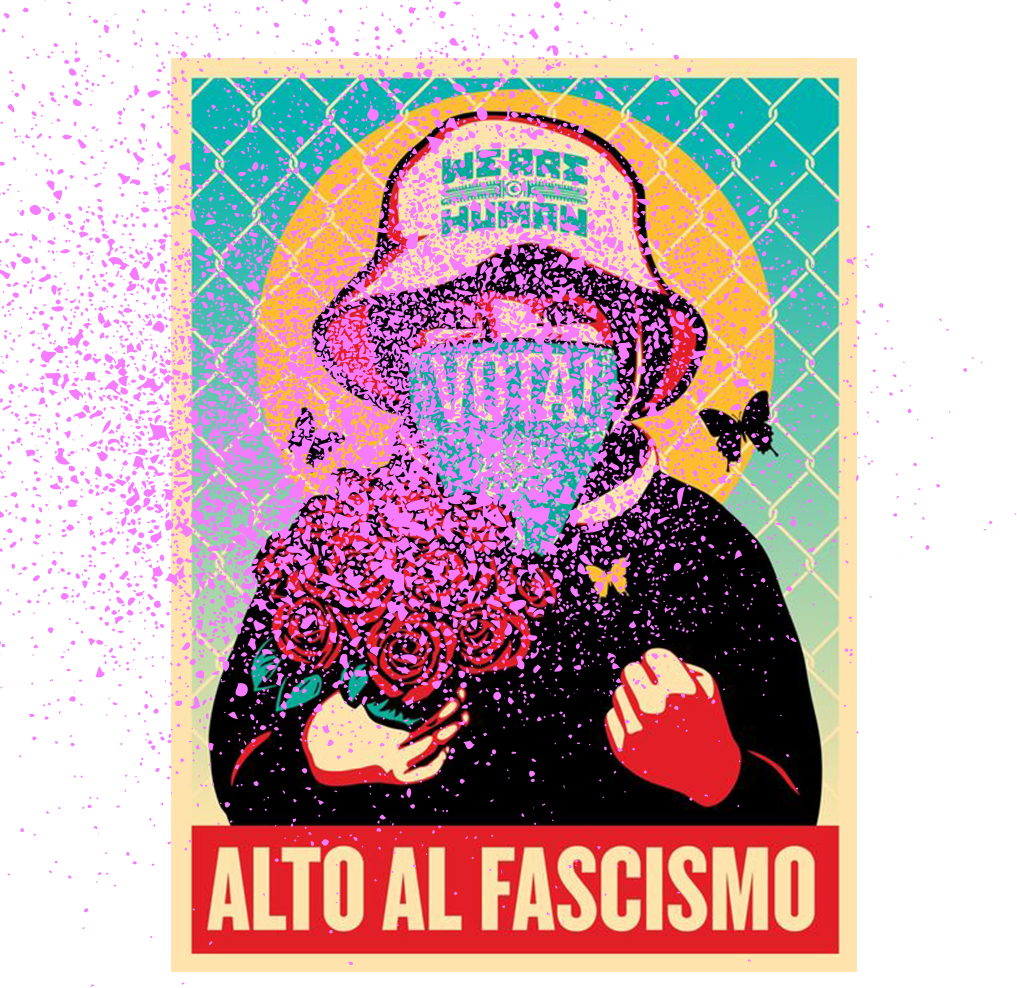 Ernesto Yerena x Shepard Fairey – Alto Al Fascismo